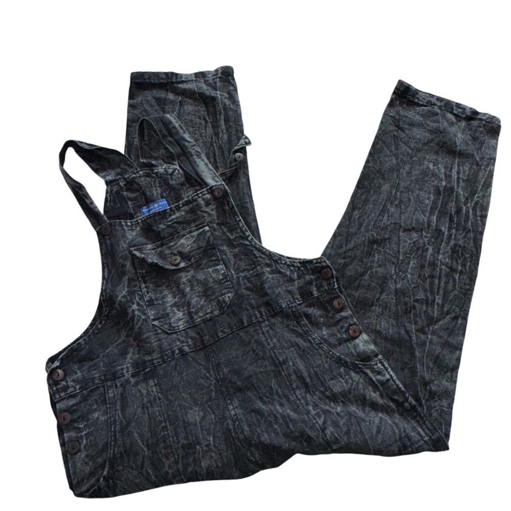 Stylish Black Denim Jumpsuit